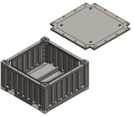 Nuclear Decommissioning Waste Packaging Container