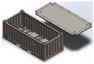Packaging-Disposal-Transport Container PT1